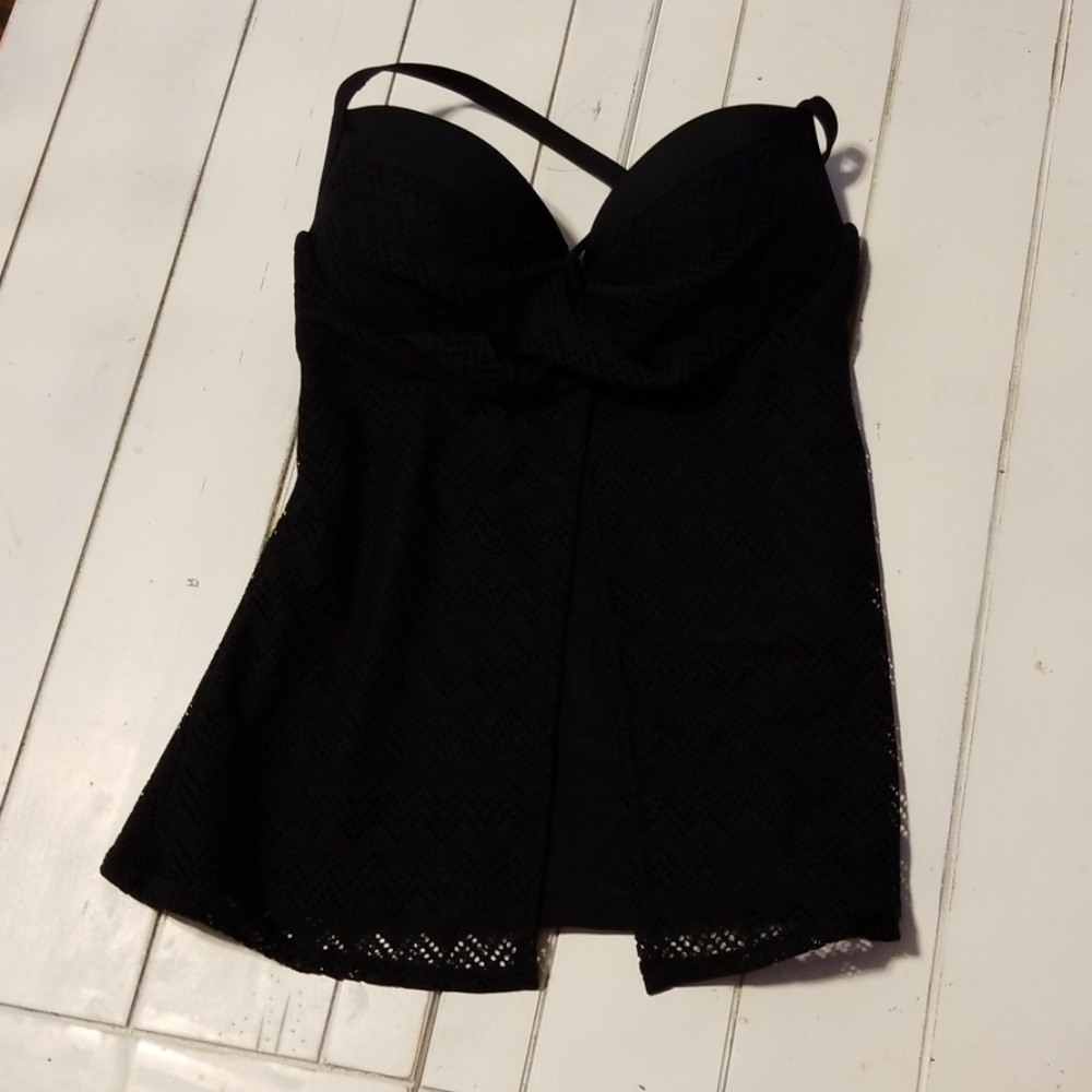 Black swimsuit top
